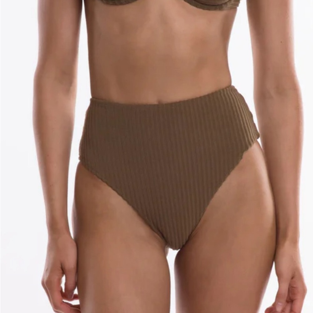 TJ Swim Blair Bottoms in Espresso